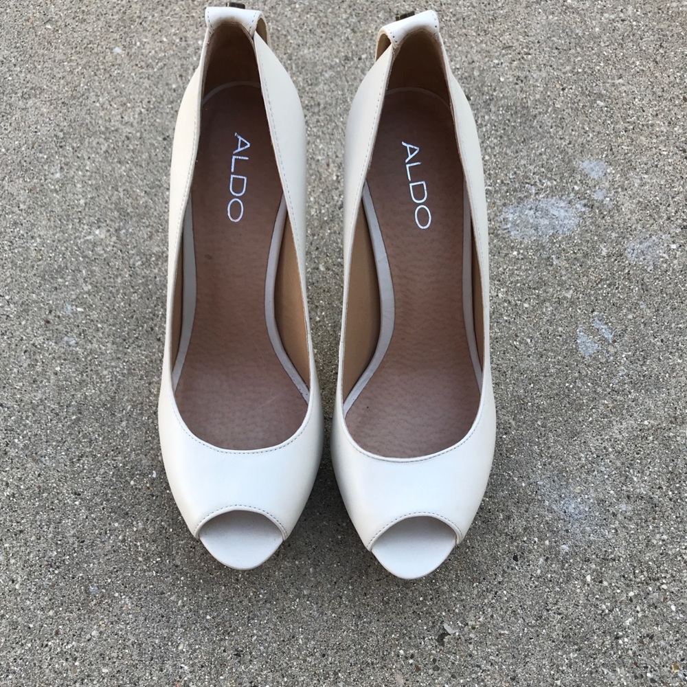 ALDO High Heel Peep Toe Shoes